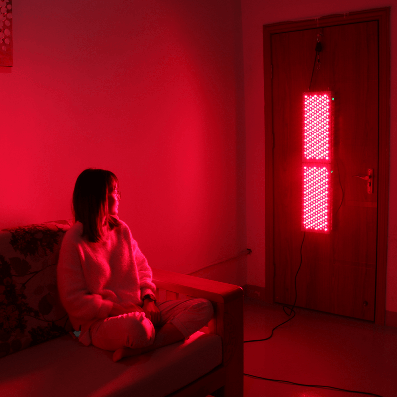 Pystysuora ripustus kotona koko kehon punaisen valon hoitolaite Kaksi RD1000-koottua FDA-rekisteriä